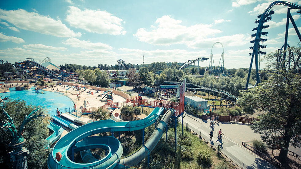 Things to do with kids: rides at the Island at Thorpe Park theme park